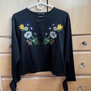 Zara blouse top